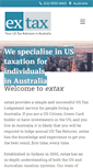 Mobile Screenshot of extax.com.au